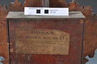 Archived Images\S_numbers\S1-S500\S36.02.jpg; S36; Mantel clock by E. Ingraham Co., Bristol, Conn., U.S.A.; clock, mantel